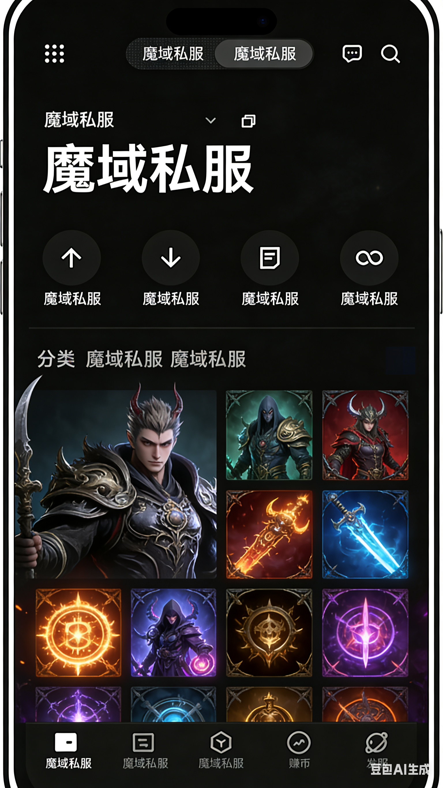 魔域SF竞技场奖励界面